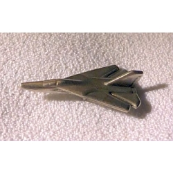 F 111 General Dynamicsna znaczek 3D samolot na pins stare srebro (id: 198)